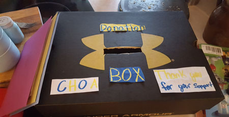 TFS sixth grader donates to Children’s Healthcare of Atlanta